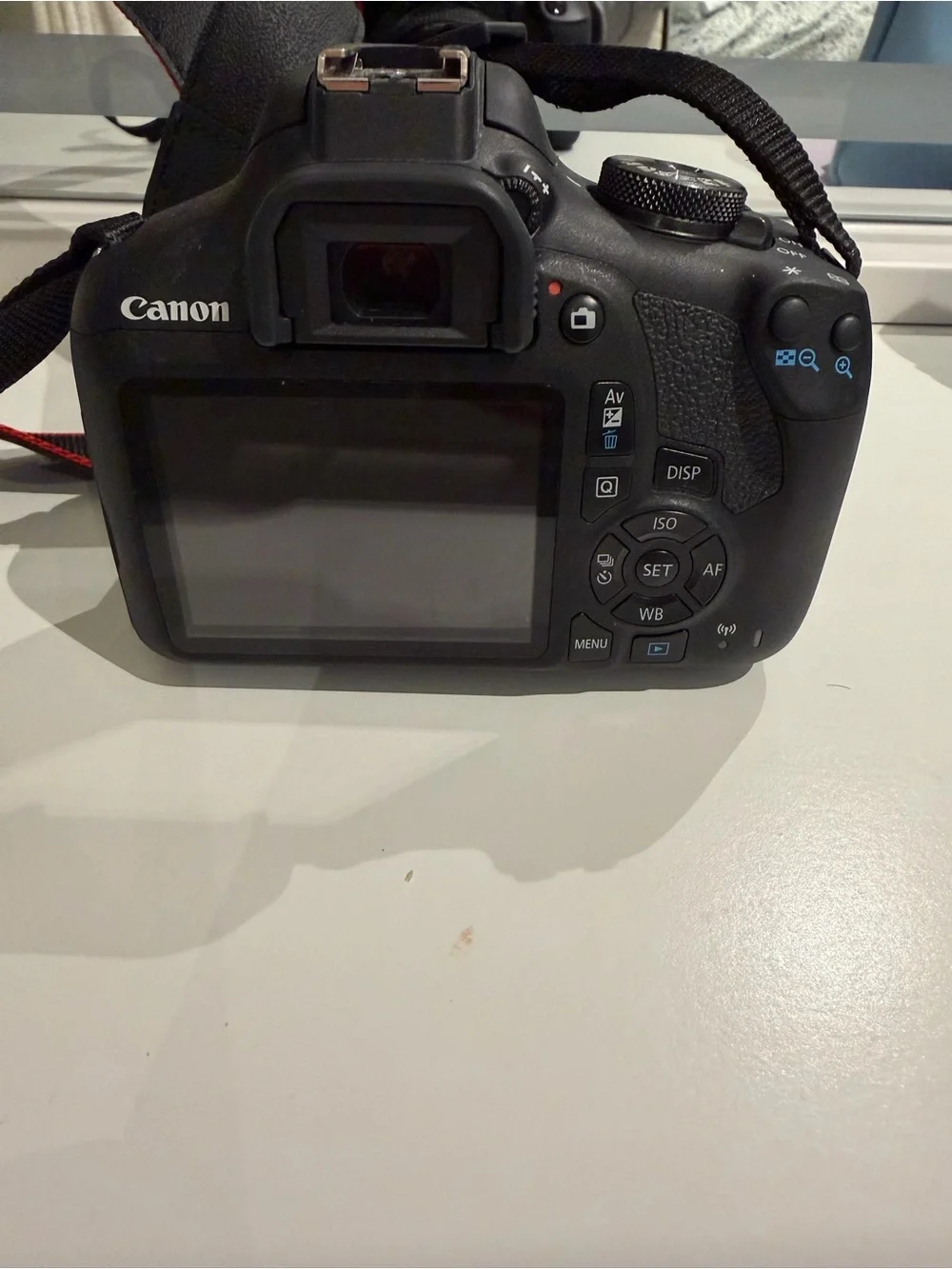 Canon Black DSLR Camera Body with Rear LCD